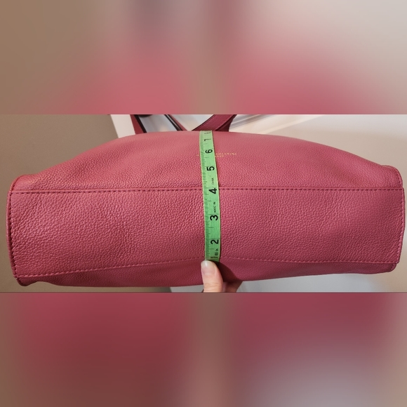 Gianni Chiarini Firenze Italian Leather Tote Bag in Bubblegum Pink; NEW - Picture 8 of 16